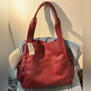 ON 34th Jyyll Elegant Red Tote Bag